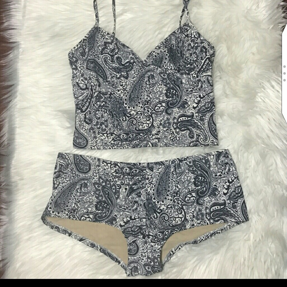 J. Crew 2 piece swim suit Size S